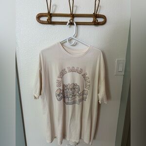 Willie Nelson Graphic Tee Tag - Black on Cream